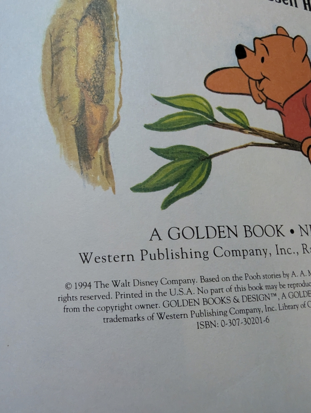 Vintage Winnie the Pooh Bundle | Little Golden Books & 3 Plush Toys - Picture 11 of 13
